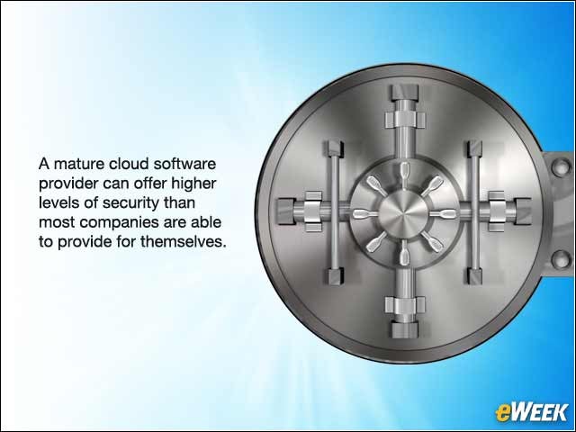 4 - Cloud Software Providers Are Security Experts