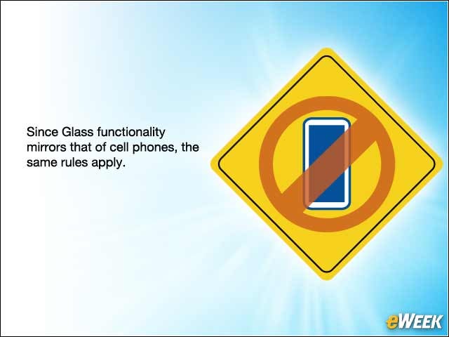 10 - Myth 9: Glass Is Banned ... EVERYWHERE