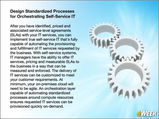 4 - Design Standardized Processes for Orchestrating Self-Service IT