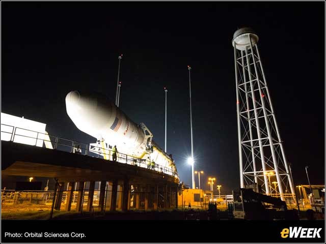 1 - Orbital Launches Space Station Resupply Mission From Virginia Spaceport