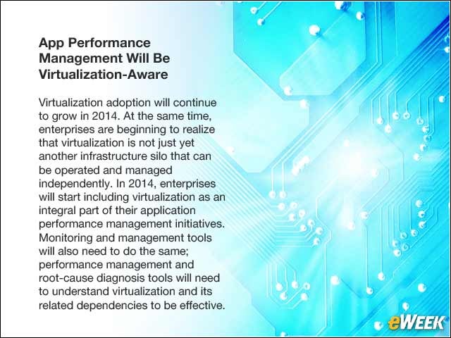 3 - App Performance Management Will Be Virtualization-Aware