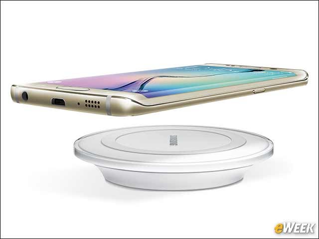 7 - Galaxy S6 Edge Includes Wireless Charging