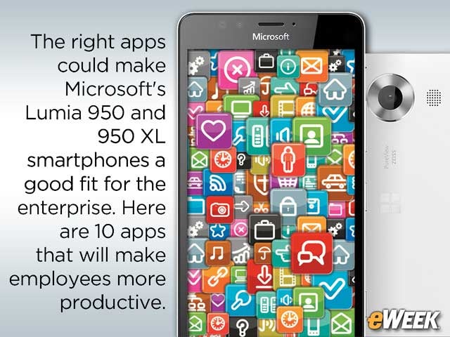 10 Enterprise Apps That Make Lumia 950, 950 XL Users More Productive