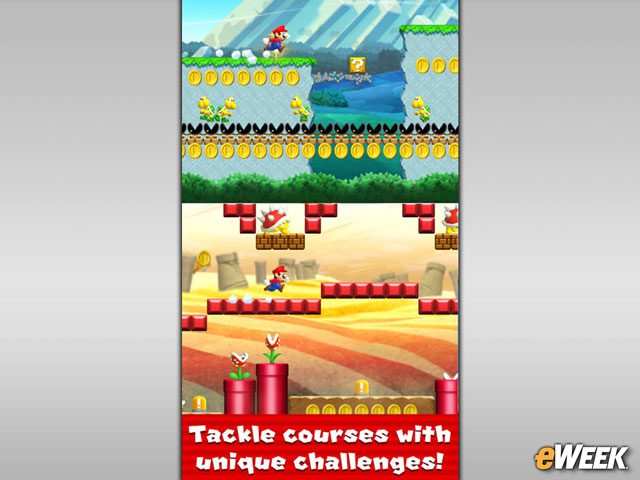 Latest Super Mario Run Updated for Enlarged Screen