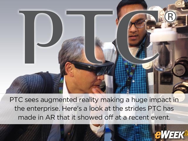 PTC Demonstrates Augmented Reality for the Enterprise
