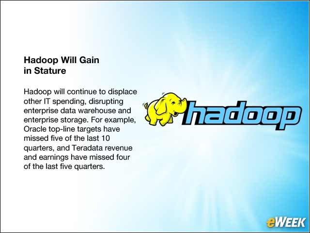 11 - Hadoop Will Gain in Stature