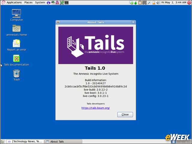 1 - Unmasking the Tails Linux Distro