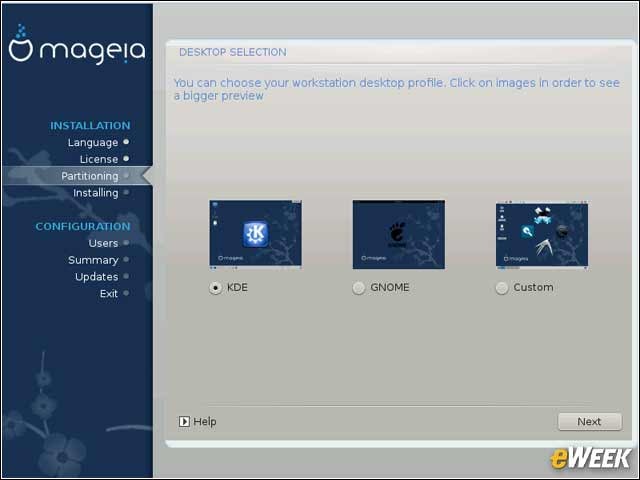 2 - Mageia Offers Multiple Linux Desktop Choices