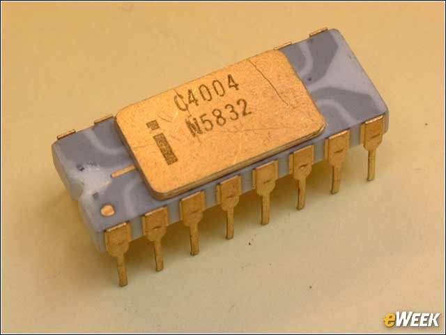 4 - 1971—Intel's First Microprocessor