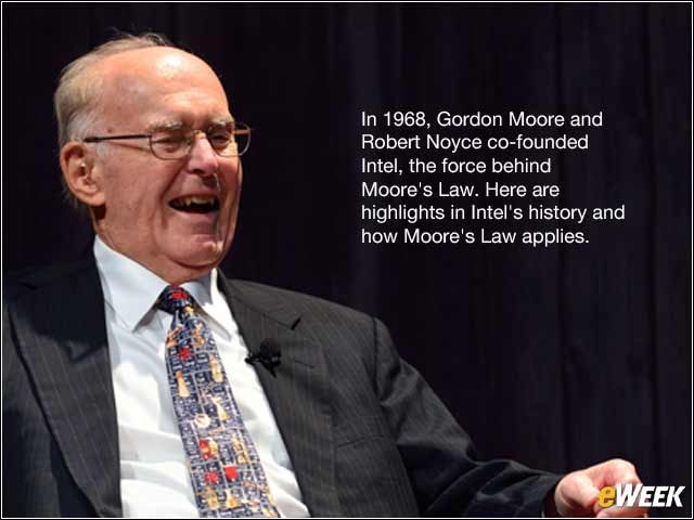 1 - Moore's Law and Intel Mark Milestones in Tech History