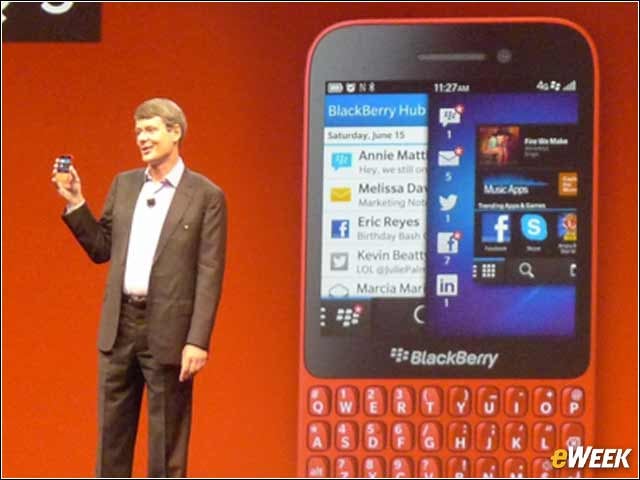 1 - BlackBerry Live Jammed With News, Giddy With Potential