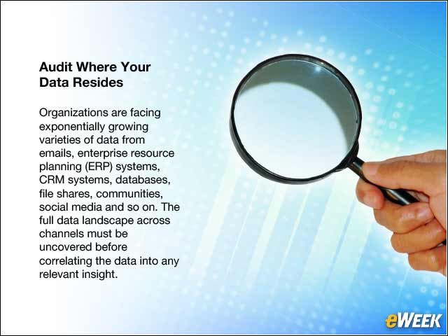 4 - Audit Where Your Data Resides