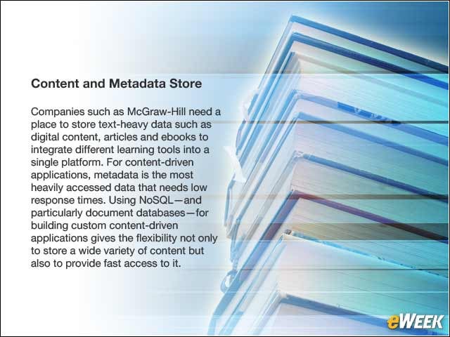 4 - Content and Metadata Store