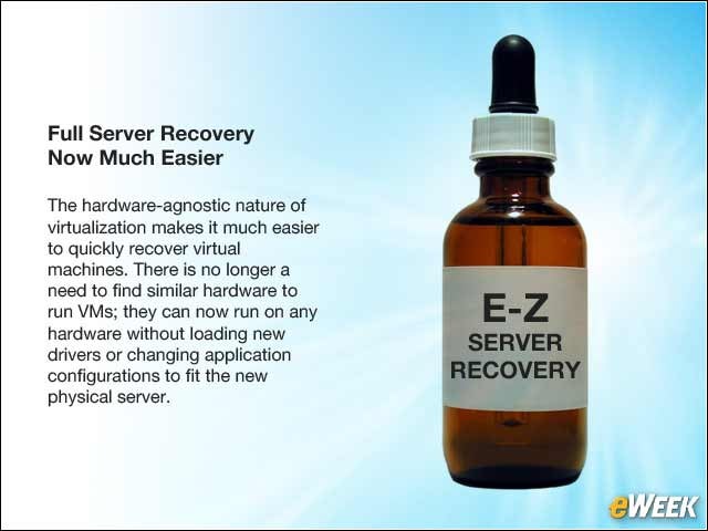 5 - Full Server Recovery Now Much Easier
