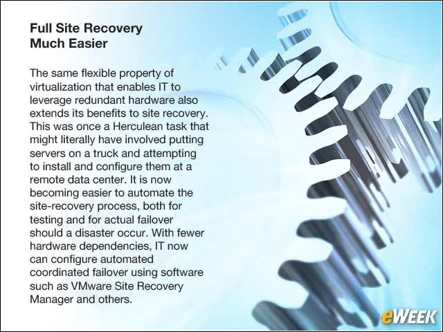 8 - Full Site Recovery Much Easier