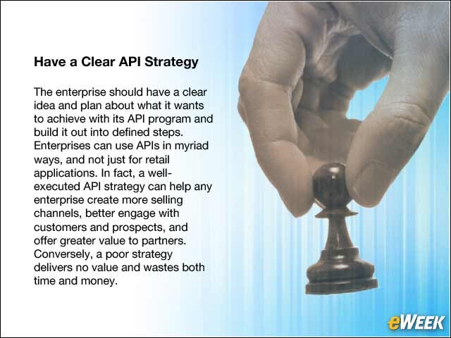 2 - Have a Clear API Strategy