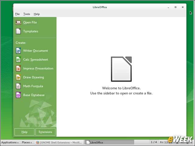 8 - LibreOffice Provides Office Functionality
