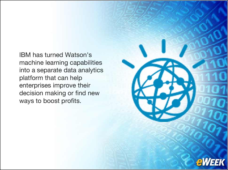 1 - IBM Puts Watson-Based Machine Learning to Work on z System Mainframes
