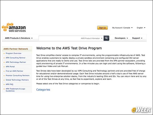 5 - Amazon Expands Test Drive Options for Cloud Apps