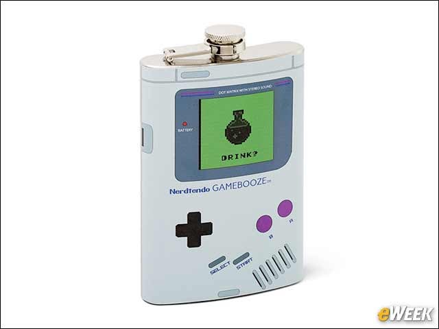 6 - Keep It Classy With a Nerdtendo Gambooze Flask ($19.99)