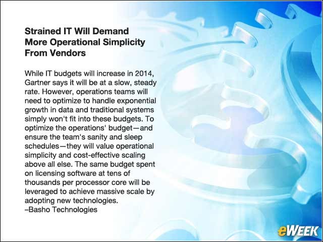 2 - Strained IT Will Demand More Operational Simplicity From Vendors