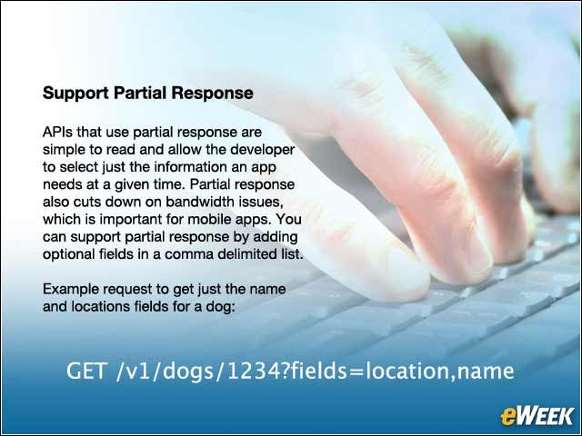 6 - Support Partial Response
