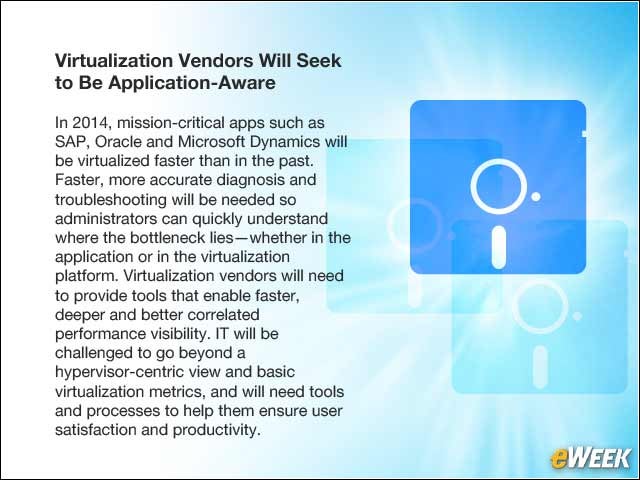 4 - Virtualization Vendors Will Seek to Be Application-Aware