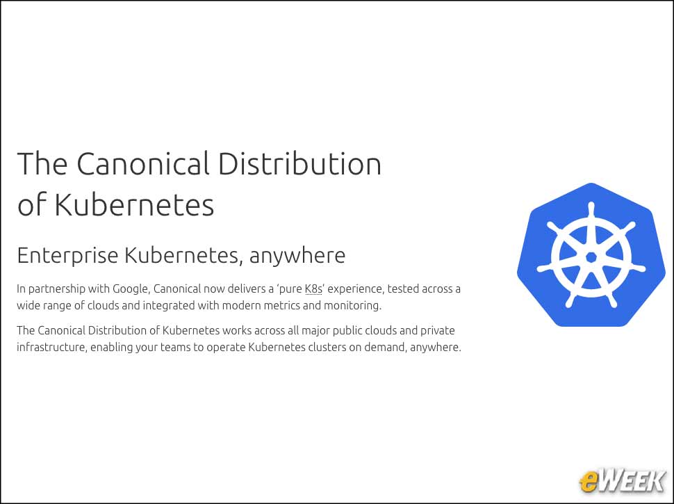 5 - The Canonical Distribution of Kubernetes