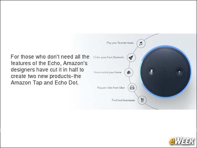 1 - Amazon Tap, Echo Dot Extend Alexa Virtual Assistant Product Line
