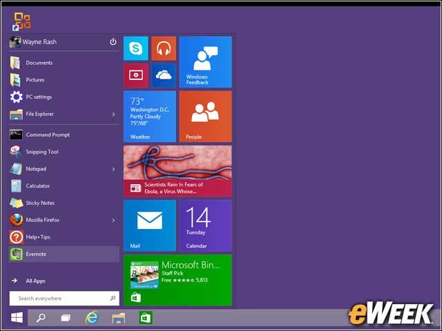 7 - Windows 10 Will Have a More Familiar Look and Feel