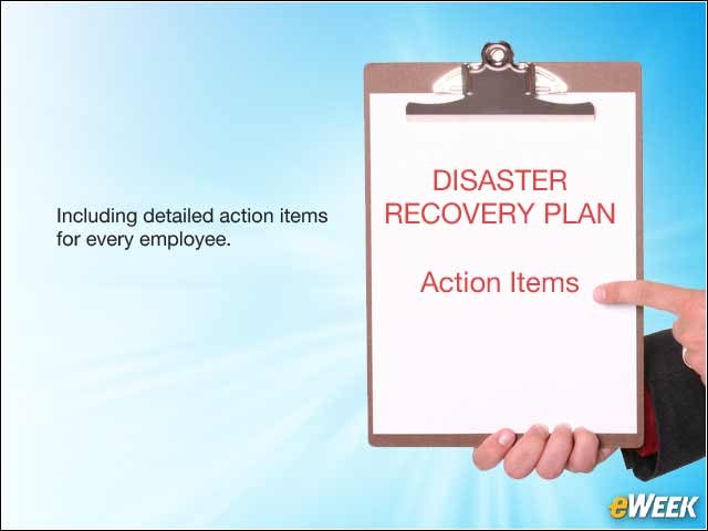 5 - Put a Disaster Plan in Place