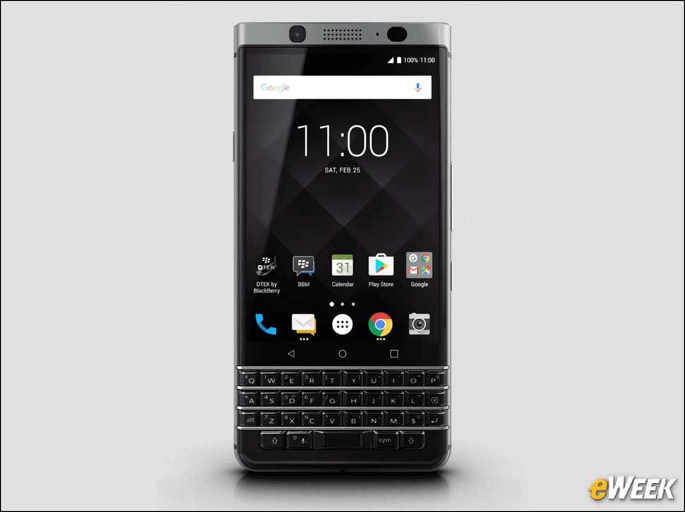 3 - It looks Like a Typical BlackBerry Handset