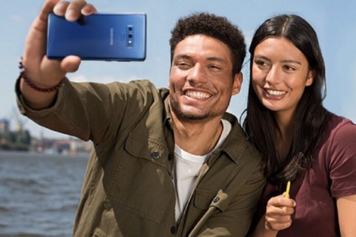 Galaxy Note 9 Selfie Mode