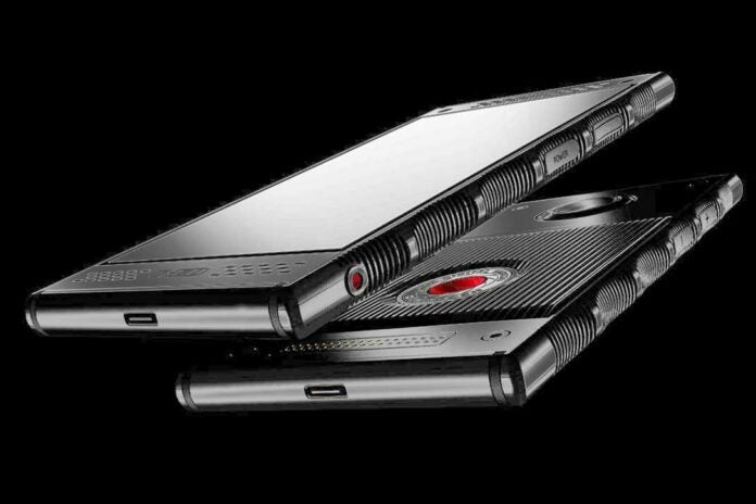 Red Holographic Hydrogen Smartphone