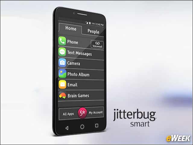 2 - The Jitterbug Smart Touch-Screen Phone