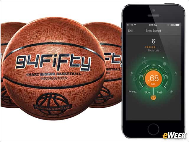 2 - Connected Basketball Built at Jabil's IoT Lab