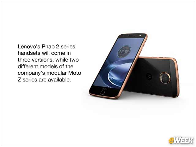 1 - Lenovo's 5 Latest Smartphones, From Tango-Enabled Phab 2 Pro to Moto Z