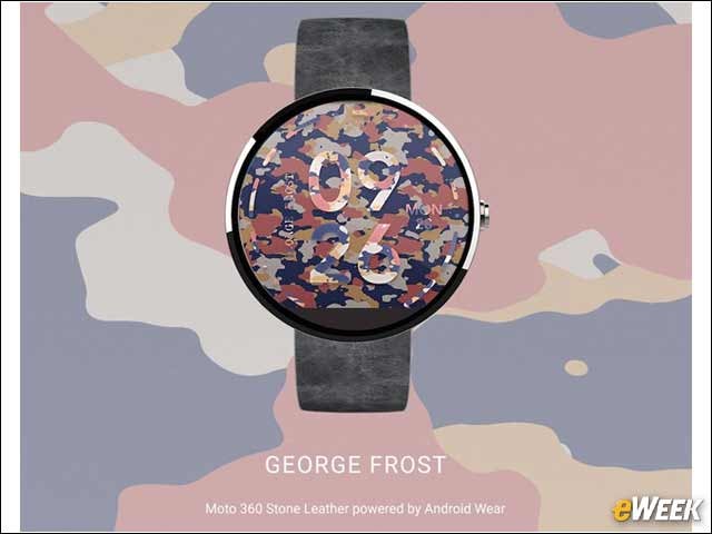 7 - George Frost Unisex Watch Faces