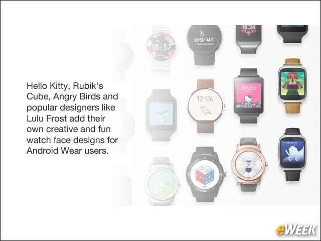 1 - Android Wear Smartwatch Face Collection Gets More New Looks