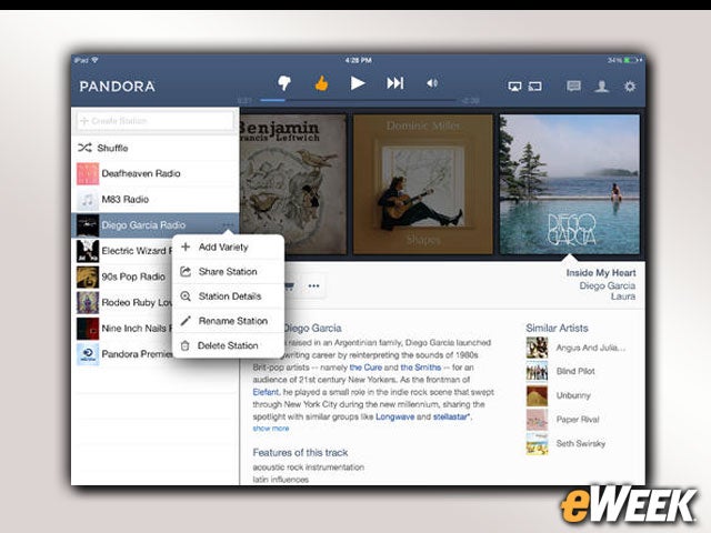 iTunes Radio Faces Competition From Pandora