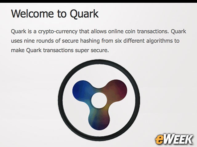 Quark Coin Emphasizes Security