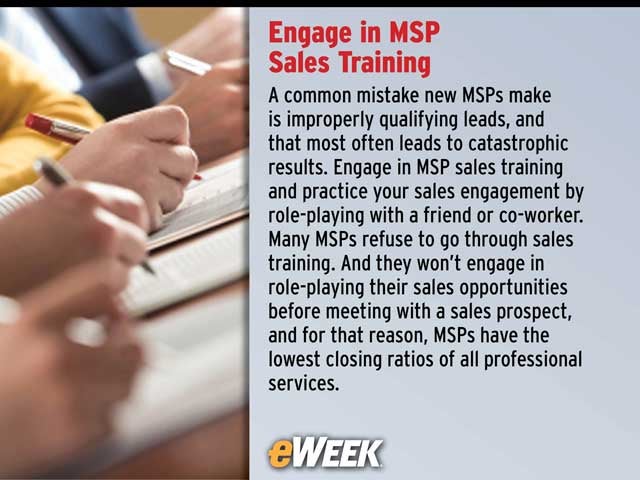 Engage in MSP Sales Training