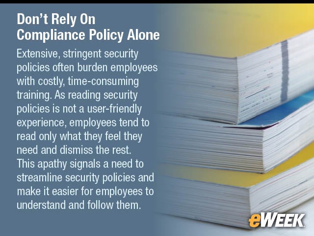 1-Don’t Rely On Compliance Policy Alone