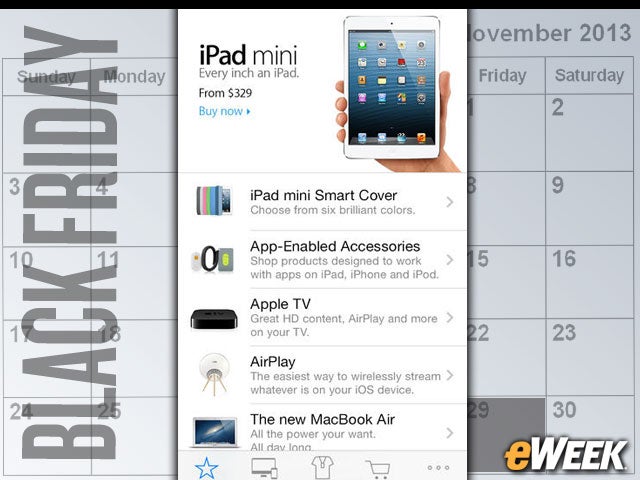 Apple Store Applications Feature Black Friday Deals