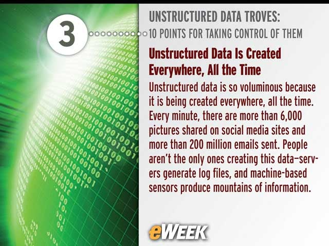 Unstructured Data Is Created Everywhere, All the Time