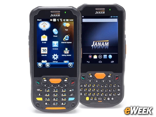 Choose Between Windows or Android on the Janam XM5