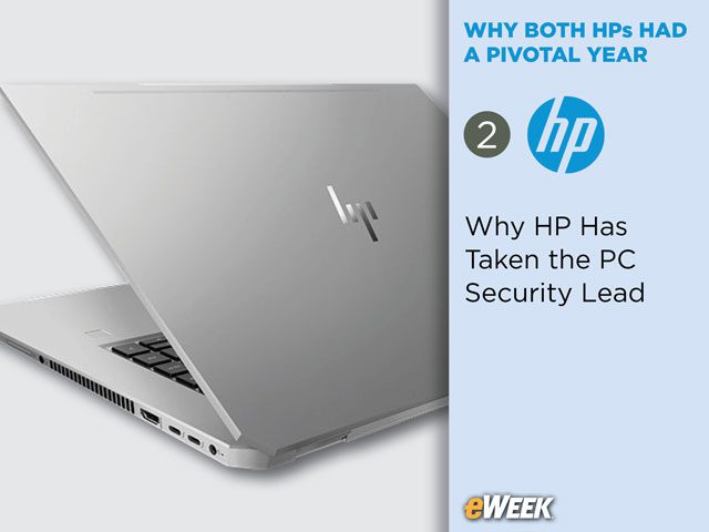 Why HP Has Taken the PC Security Lead
