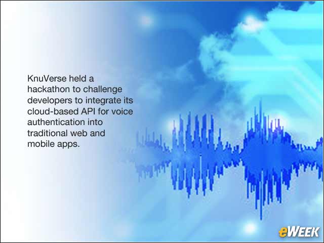 1 - Voice Biometric Hackathon Spurs Development of New Apps