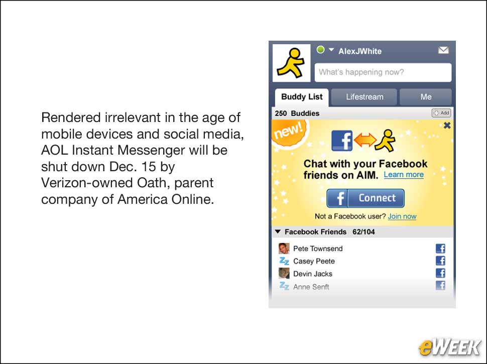 1 - Why Oath Is Preparing to Pull Plug on Obsolete AOL Instant Messenger
