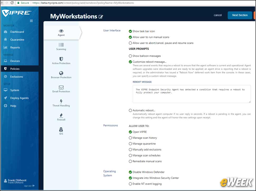7 - Setting Workstation Policies